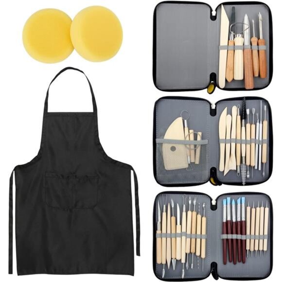 42pcs Pottery Tools, Clay Tools, Sculpting Tools, Pottery Kit - Picture 8 of 8